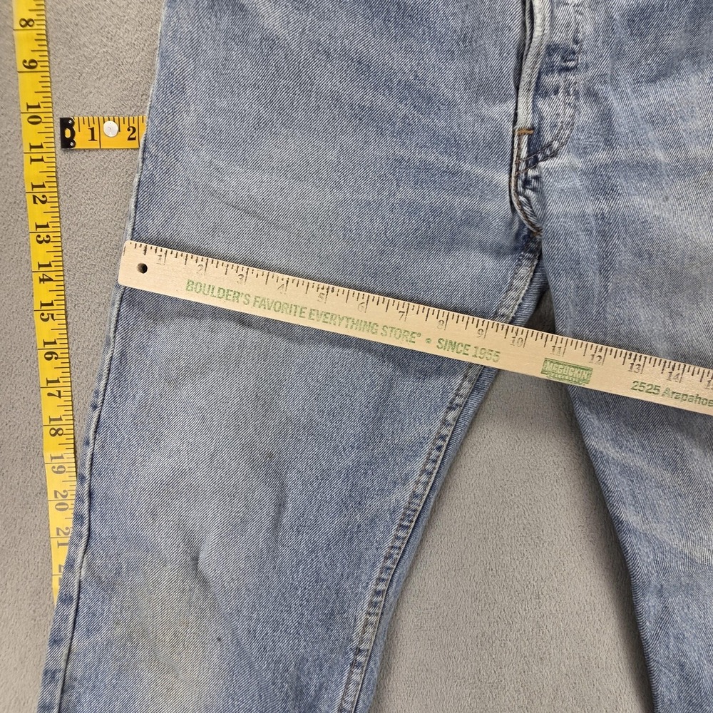 VTG Levis 501 Jeans Mens Blue Made In USA Fits 28x28 - Picture 6 of 16